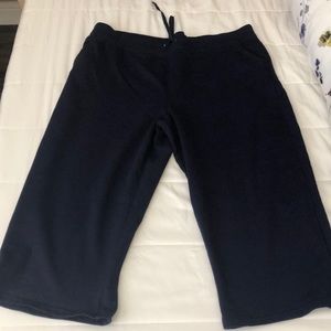 Hanes XL Blue Capri sweatpants